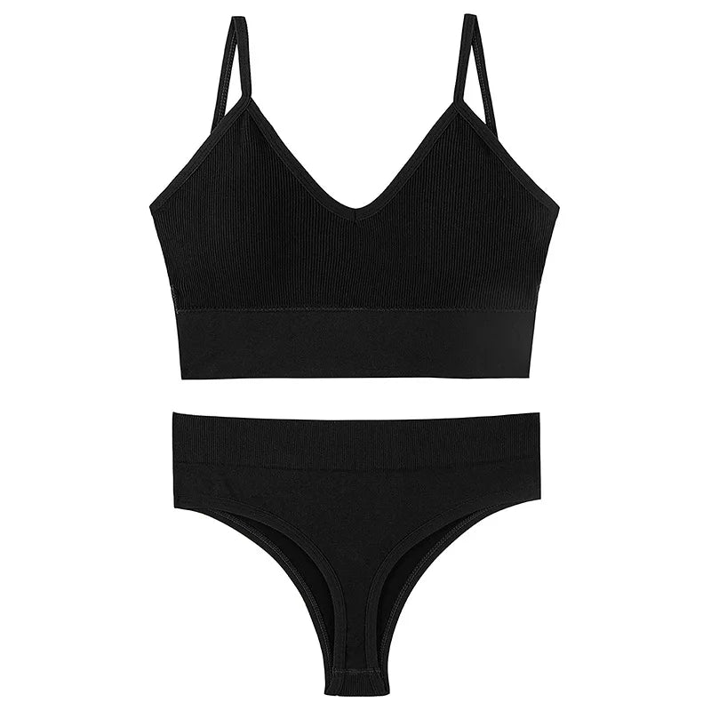 Seamless Bra Set