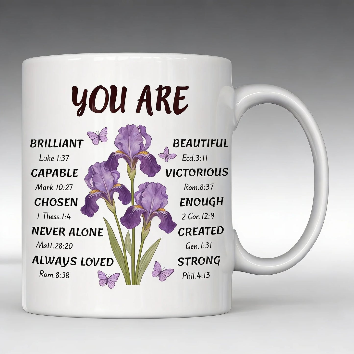 Sunflower Bible Verse Mug 320ml
