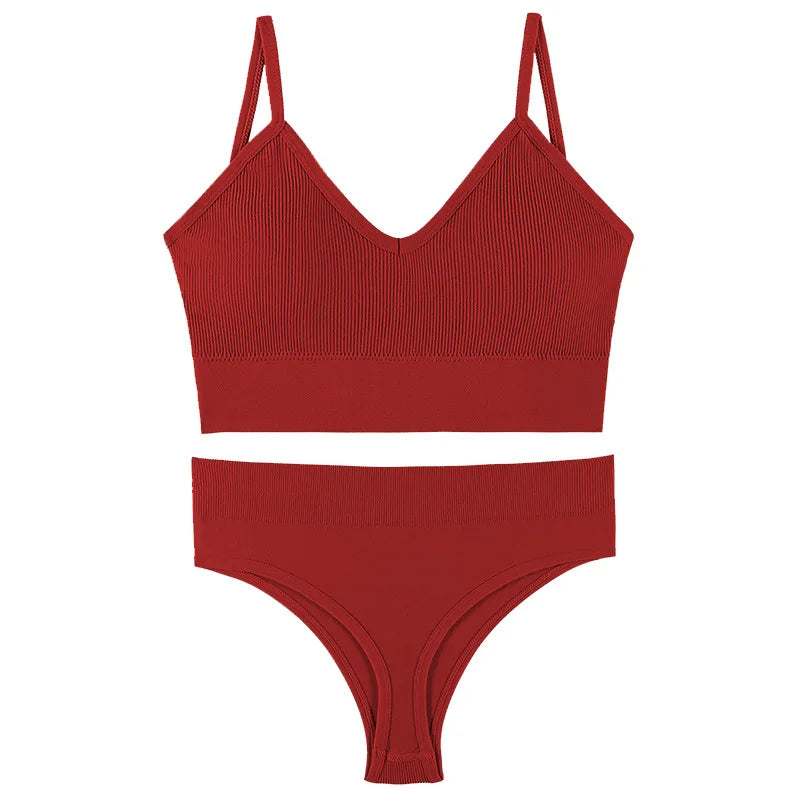 Seamless Bra Set