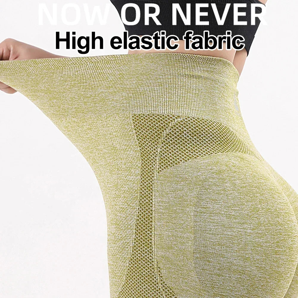 Ladies High Waist Fitness Shorts