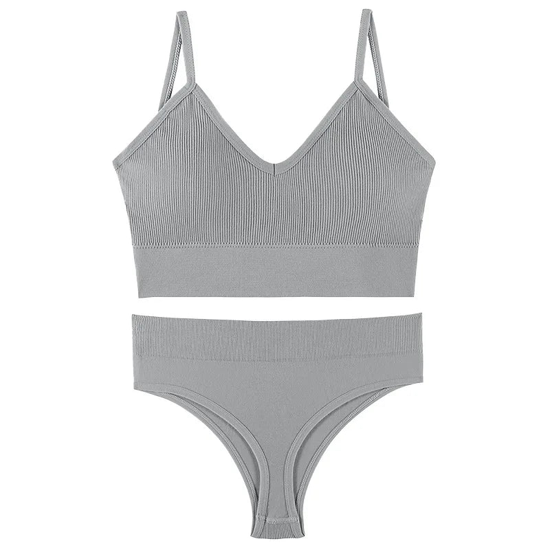 Seamless Bra Set