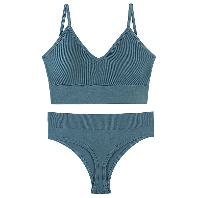 Seamless Bra Set