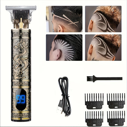 WEEME Portable Electric Shaver & Hair Clipper - USB Rechargeable, T9 Blade for Effortless Styling, Perfect Men's Gift