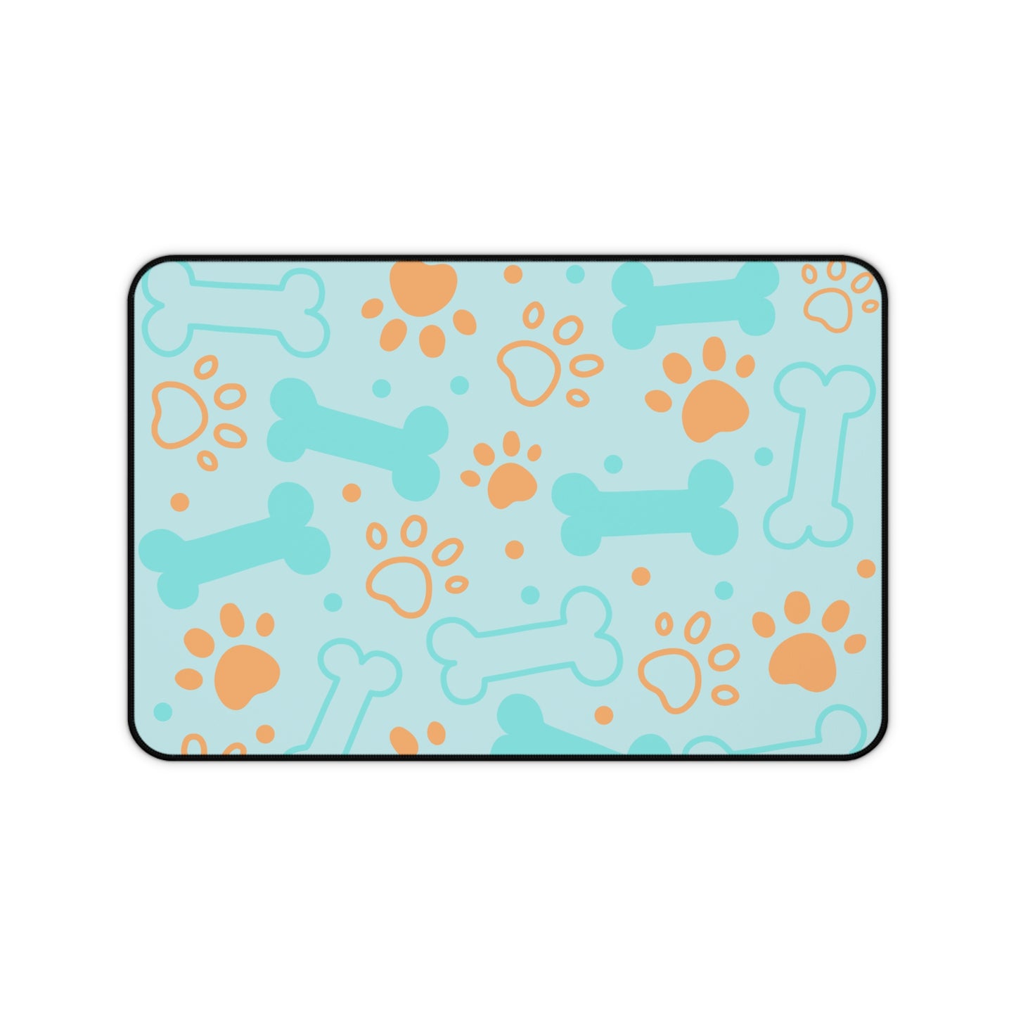 Cute Dog Pattern Desk Mat  for Home Office