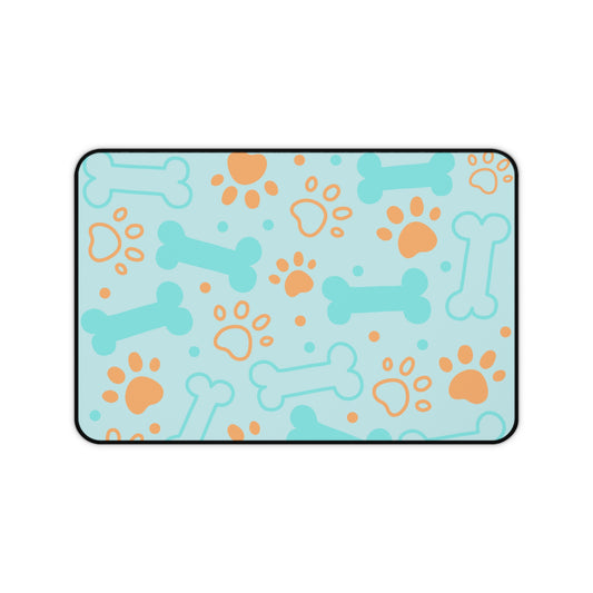 Cute Dog Pattern Desk Mat  for Home Office