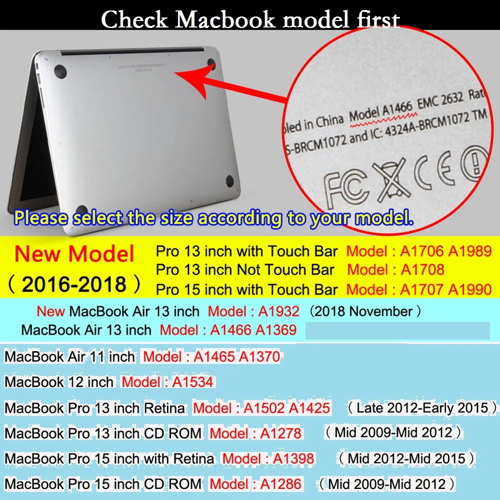 Hard Crystal Clear PVC Coque for Macbook Pro 13 15 CD ROM A1278 A1286 Case,Transparent  Coque for Macbook Pro 13 Pro 15 Cover