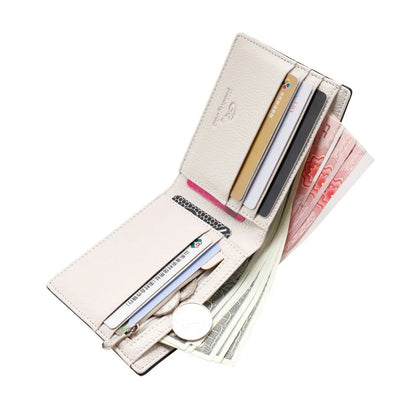 New Wallet men business multi-card slots  Leather Coin Wallet
