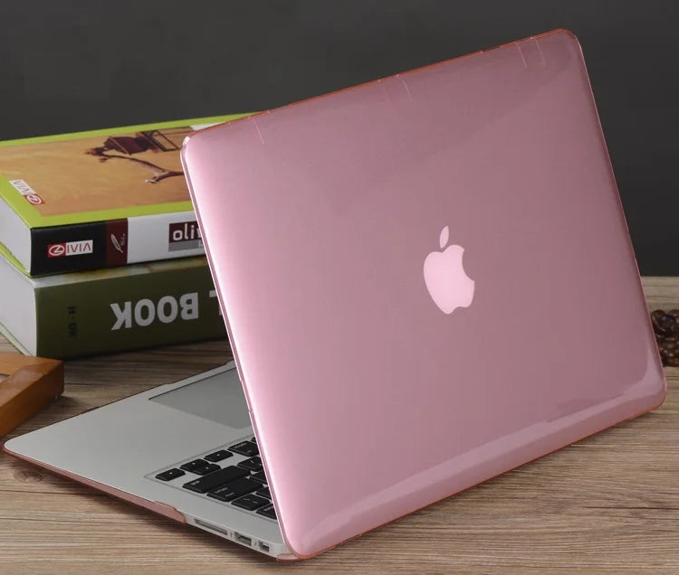 Hard Crystal Clear PVC Coque for Macbook Pro 13 15 CD ROM A1278 A1286 Case,Transparent  Coque for Macbook Pro 13 Pro 15 Cover