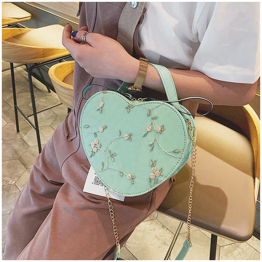 Sweet Lace Round Handbags High Quality
