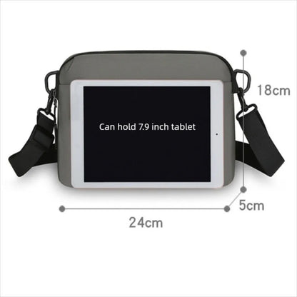 Universal Small Crossbody Bag Water-Resistant Lightweight Men Women Shoulder Bag Nylon Casual Adults Purse Hiking Gym