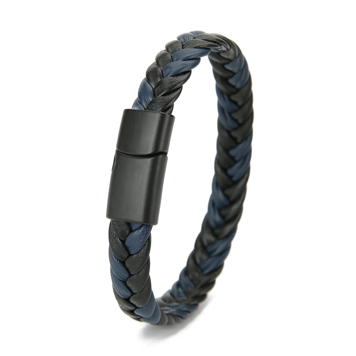 Mibrow Men Magnetic Clasps Bracelets Vintage 10mm Leather Bracelets & Bangles Punk Charm Fashion Jewelry