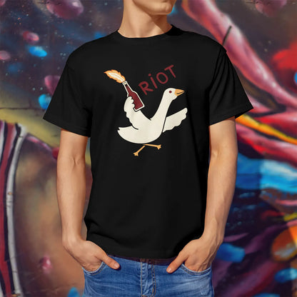 Mens Cotton Riot Graphic High Quality T Shirt