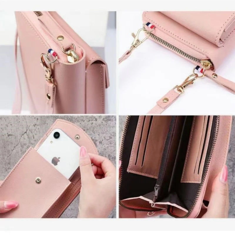 Small Crossbody Wallet Phone Bag Women Mini Purse Cell Phone Shoulder Bag