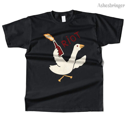 Mens Cotton Riot Graphic High Quality T Shirt