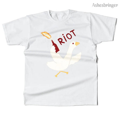 Mens Cotton Riot Graphic High Quality T Shirt