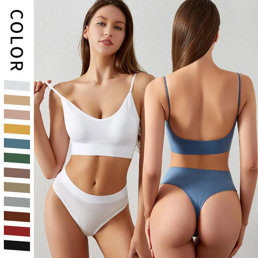 Seamless Bra Set