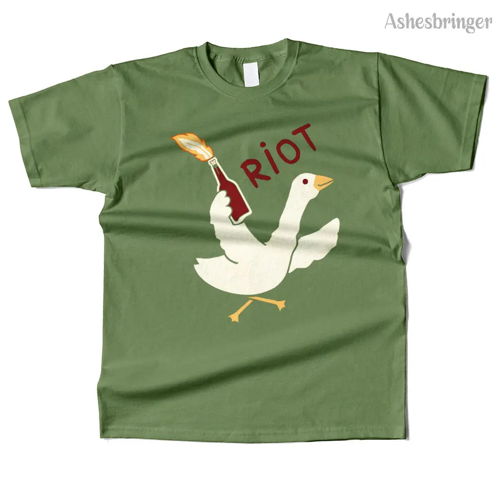 Mens Cotton Riot Graphic High Quality T Shirt
