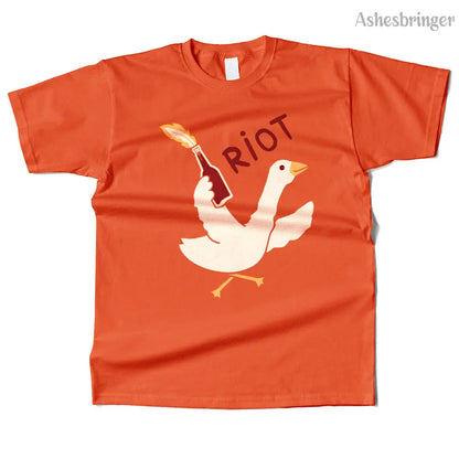 Mens Cotton Riot Graphic High Quality T Shirt