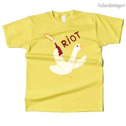 Mens Cotton Riot Graphic High Quality T Shirt