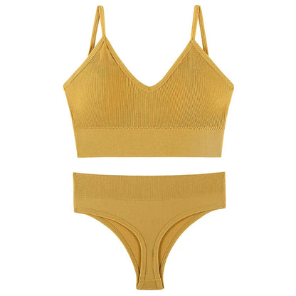 Seamless Bra Set