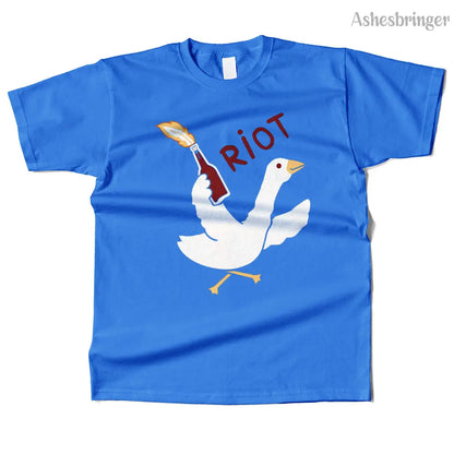 Mens Cotton Riot Graphic High Quality T Shirt