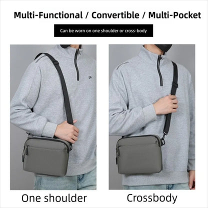 Universal Small Crossbody Bag Water-Resistant Lightweight Men Women Shoulder Bag Nylon Casual Adults Purse Hiking Gym