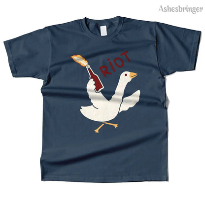 Mens Cotton Riot Graphic High Quality T Shirt