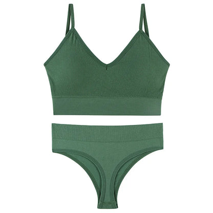 Seamless Bra Set