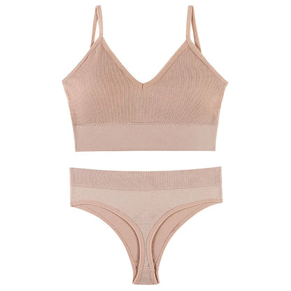 Seamless Bra Set
